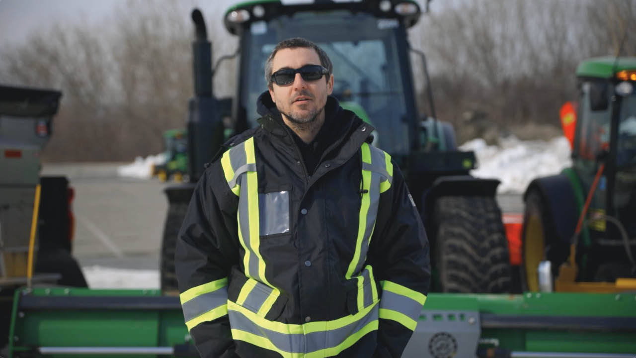 Allan Thenissen, chef d'équipe chez Chasse-Neige