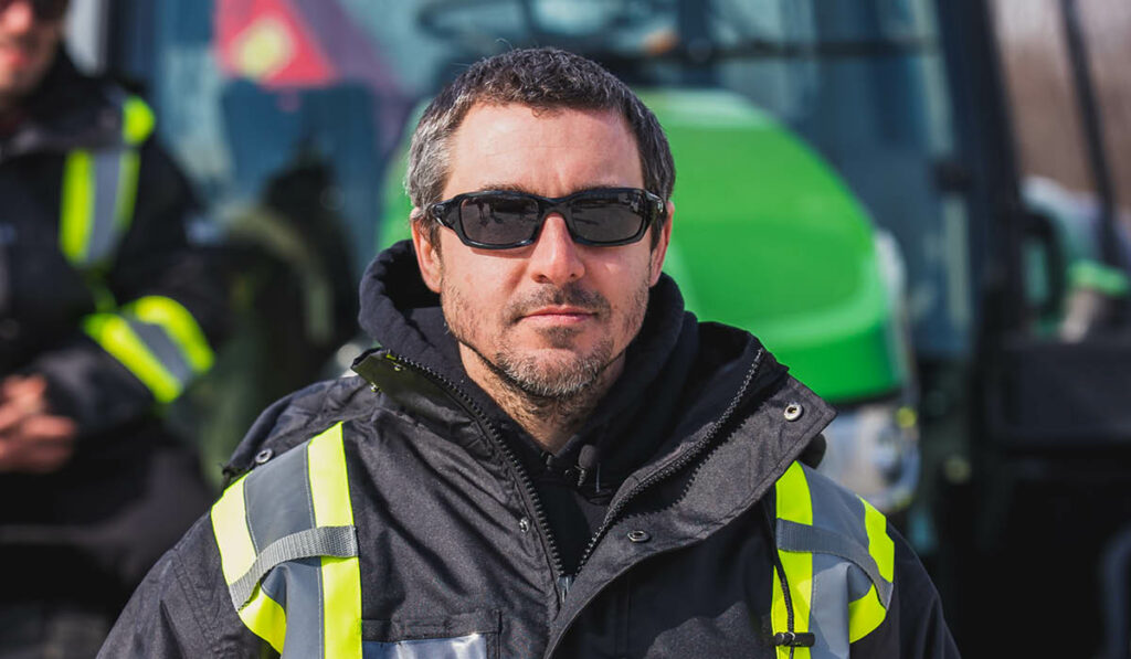 Allan Thenissen, chef d'équipe chez Chasse-Neige